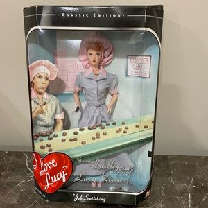 1998 Mattel "I Love Lucy" Lucille Ball as Lucy Ricardo 'Job Switching' NRFB